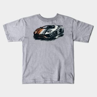 Lamborghini aventador Kids T-Shirt